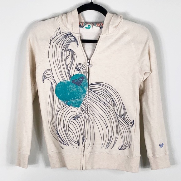 Roxy Other - Roxy Girl Hoodie Sweatshirt Size 10-12